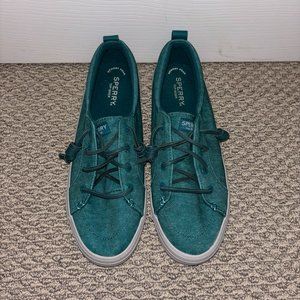 Sperry Crest Vibe Sneaker, teal, size 9.5